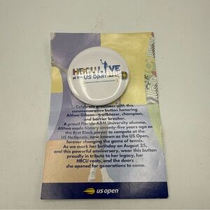 HBCU LIVE AT THE US OPEN COMMEMORATIVE PIN